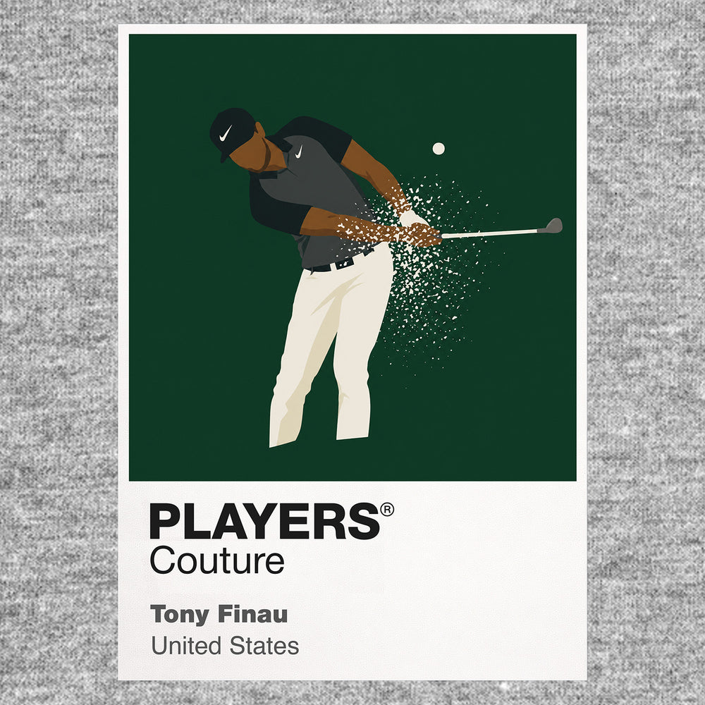 Tony Finau Golf Icon Frame Men's T-Shirt
