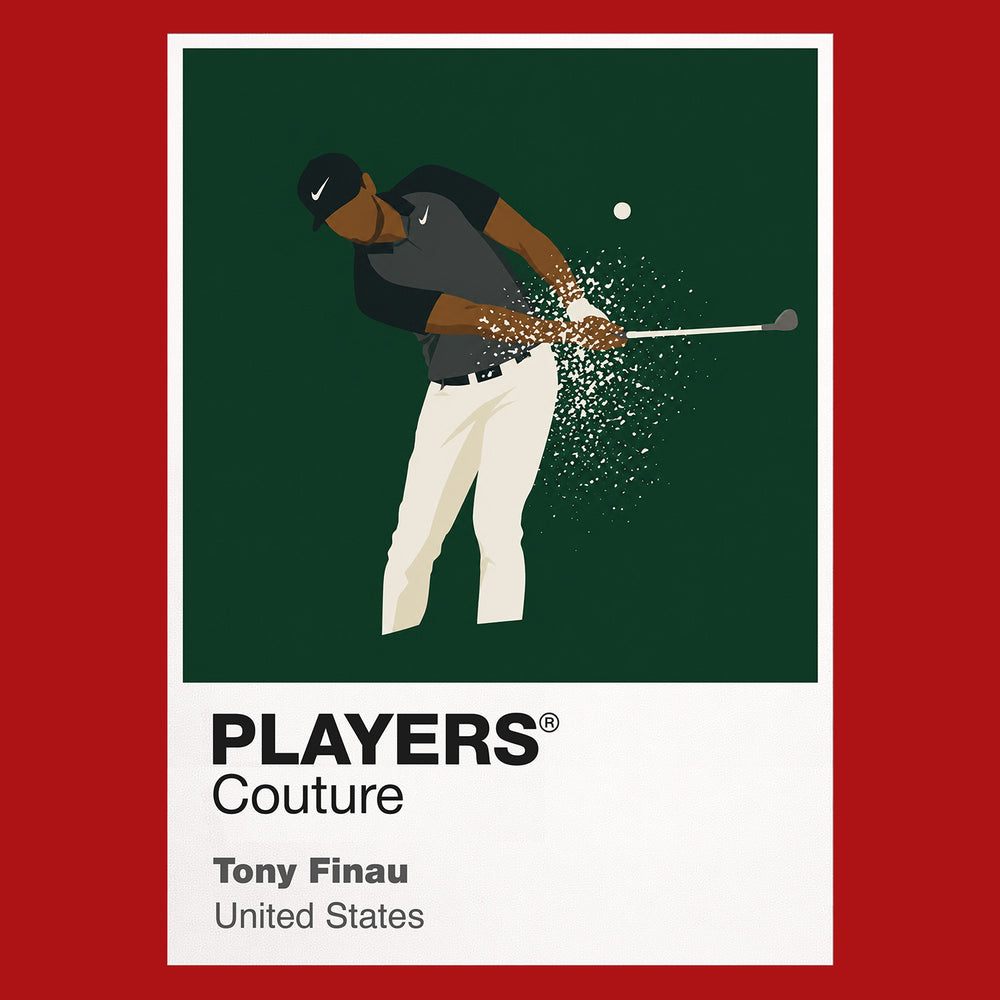 Tony Finau Golf Icon Frame Men's T-Shirt