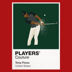 Tony Finau 2 Golf Icon Frame Men's Polo Shirt
