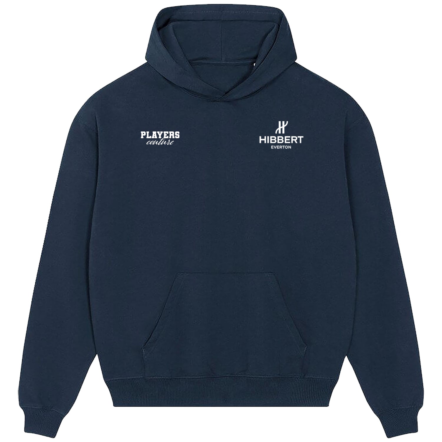 Tony Hibbert Logo Players Couture Men's Casual Hoodie Navy