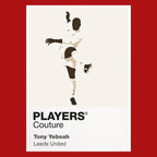 Tony Yeboah Leeds United Icon Frame — Red