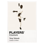 Tony Yeboah Leeds United Icon Frame — White