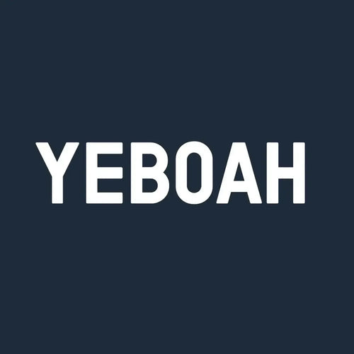 Tony Yeboah Logo Men's T-Shirt – navy close-up detail shot of the Tony Yeboah Players Couture logo design
