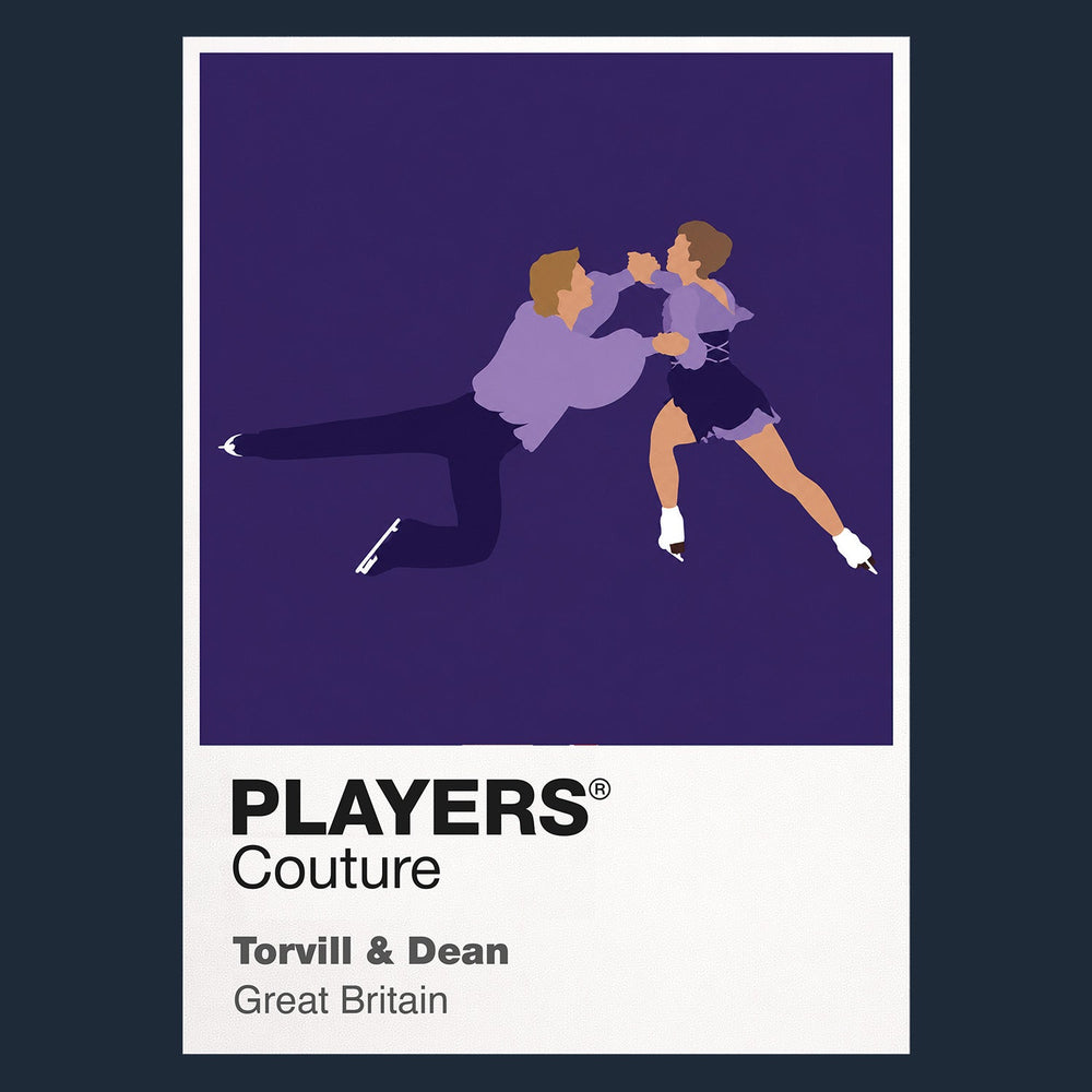 Torvill and Dean Olympics Icon Frame Men's T-Shirt