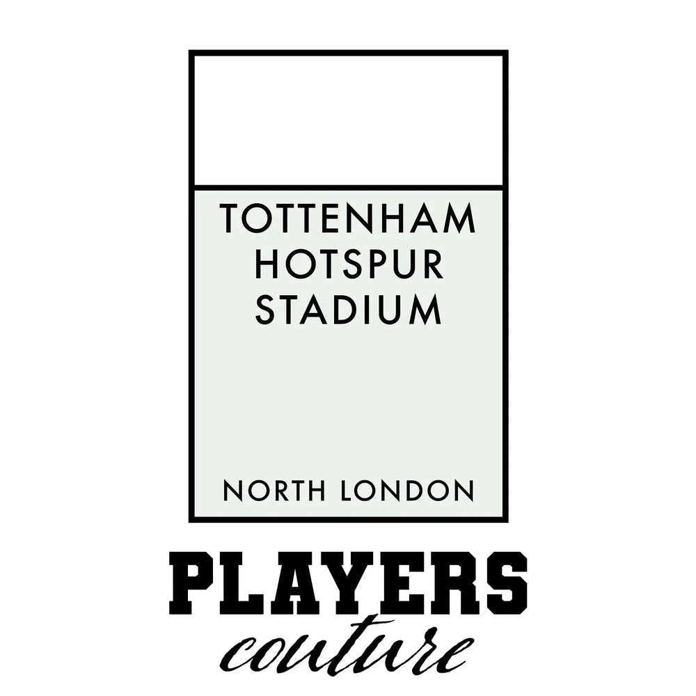 Tottenham Hotspur New Monopoly Card hoodie – white men's hoodie with black Tottenham Hotspur New Monopoly Card letters and