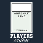 Tottenham Hotspur hoodie – navy men's hoodie with white Tottenham Hotspur letters and Players Couture logo on the chest