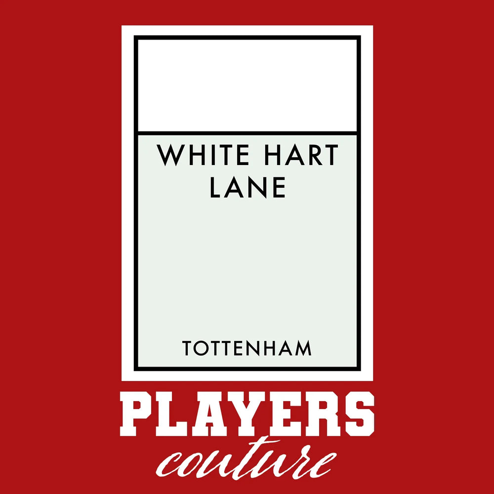 Tottenham Hotspur Monopoly Card Players Couture Mens T-Shirt - White / S | Football, Men's, Monopoly Card Collection, T-Shirts, Tottenham Hotspur, Volume 2