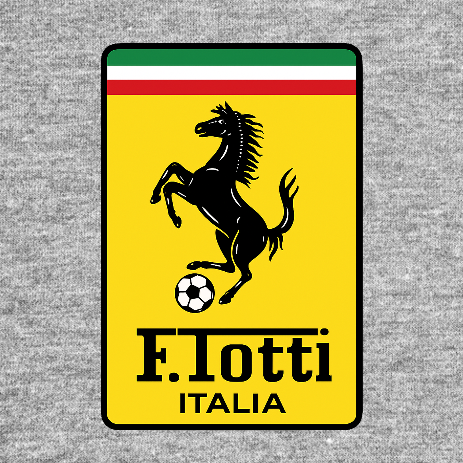 Francesco Totti Logo Players Couture Mens T-Shirt