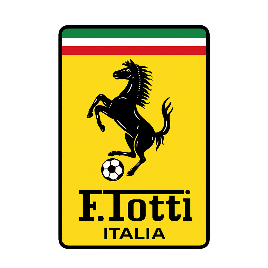 Francesco Totti Logo Players Couture Mens T-Shirt