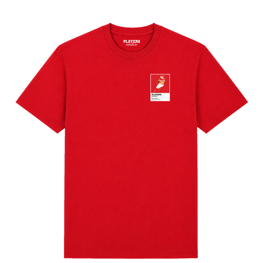 Travis Kelce Chiefs American Football Icon Frame Men's T-Shirt