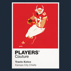 Travis Kelce Chiefs American Football Icon Frame Men's T-Shirt