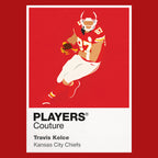 Travis Kelce Chiefs American Football Icon Frame Men's T-Shirt