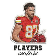 Travis Kelce Badge Players Couture Mens T-Shirt
