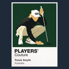 Travis Smyth Golf Icon Frame Men's Polo Shirt