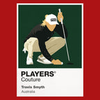 Travis Smyth Golf Icon Frame Men's Polo Shirt