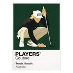 Travis Smyth Golf Icon Frame Men's Polo Shirt