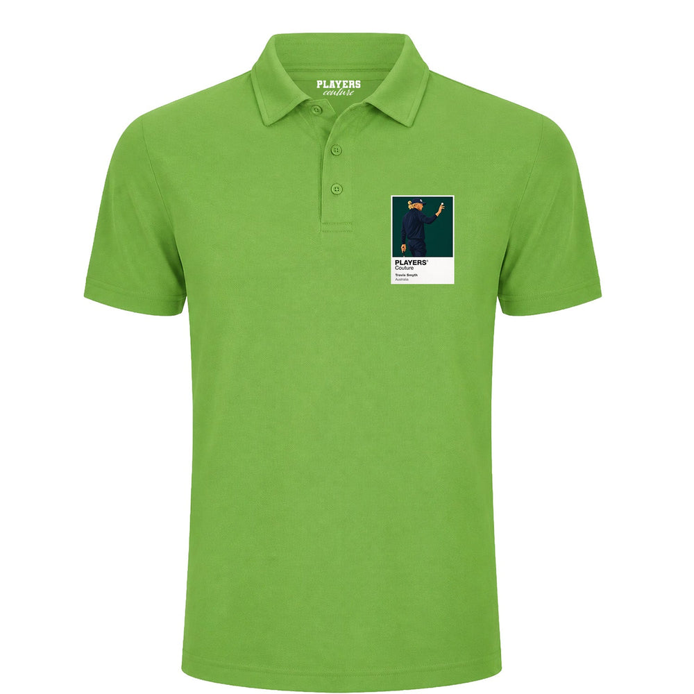 Travis Smyth 2 Golf Icon Frame Men's Polo Shirt