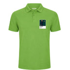 Travis Smyth 2 Golf Icon Frame Men's Polo Shirt in Lime Green - Players Couture Fanwear