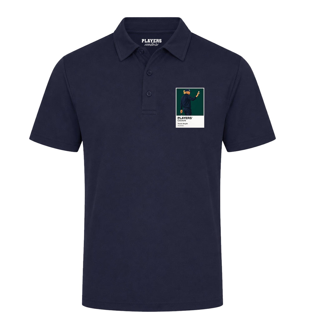 Travis Smyth 2 Golf Icon Frame Men's Polo Shirt