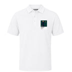 Travis Smyth 2 Golf Icon Frame Men's Polo Shirt in White - Players Couture Fan Fashion