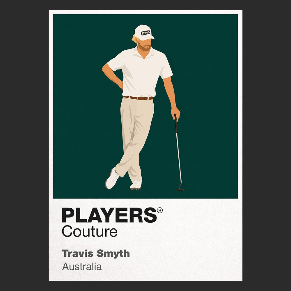 Travis Smyth 3 Golf Icon Frame Men's Polo Shirt