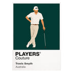 Travis Smyth 3 Golf Icon Frame Men's Polo Shirt