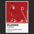 Trent Alexander Arnold Liverpool Icon Frame Kids Hoodie — Black Artwork