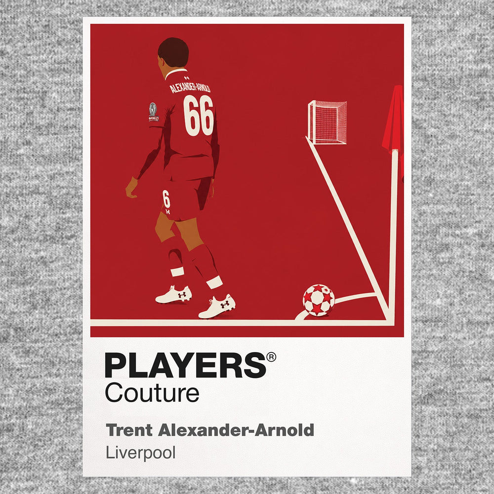 Trent Alexander Arnold Liverpool Icon Frame Kids Hoodie — Gray Artwork
