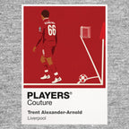 Trent Alexander Arnold Liverpool Icon Frame Kids Hoodie — Gray Artwork
