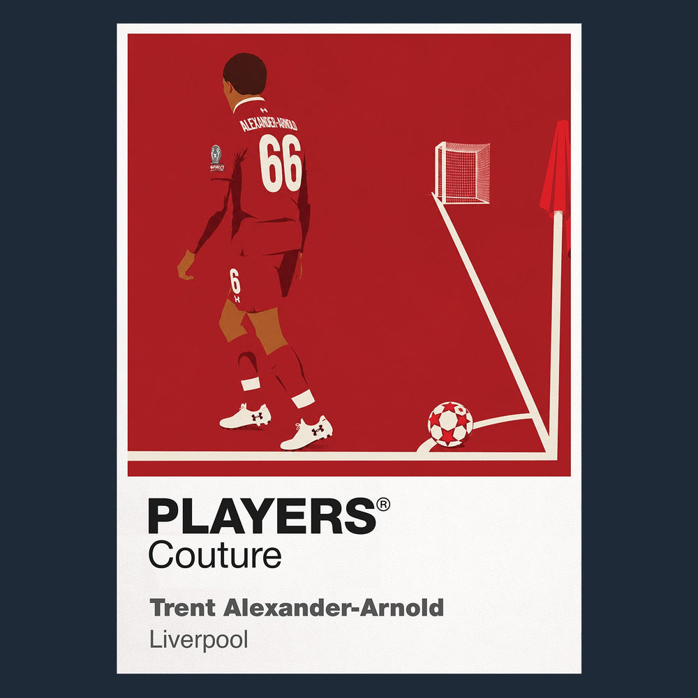 Trent Alexander Arnold Liverpool Icon Frame Kids Hoodie — Navy Artwork