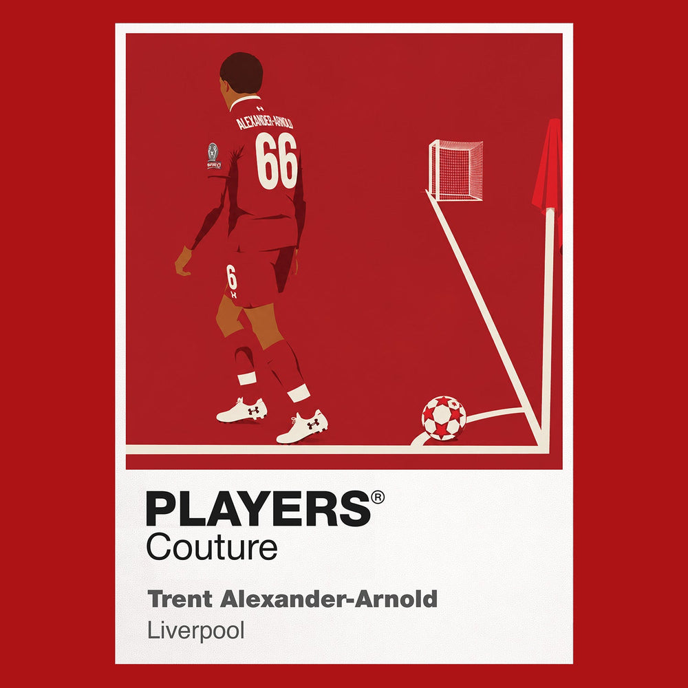 Trent Alexander Arnold Liverpool Icon Frame Men's Hoodie — Red Artwork