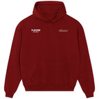 Trevoh Chalobah hoodie – red men's hoodie featuring the Trevoh Chalobah Players Couture logo