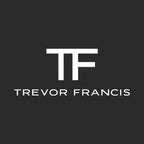 Trevor Francis Logo Men's T-Shirt – black close-up detail shot of the Trevor Francis Players Couture logo design