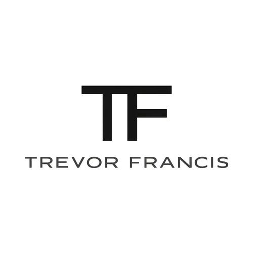 Trevor Francis Logo Men's T-Shirt – white close-up detail shot of the Trevor Francis Players Couture logo design
