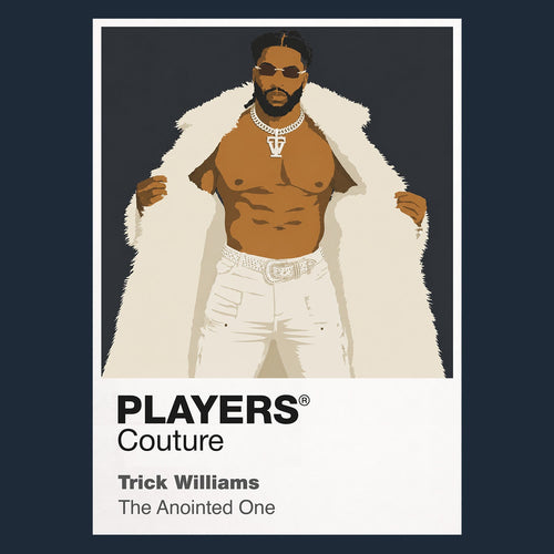 Trick Williams Wrestling Icon Frame Men's Hoodie – image 1