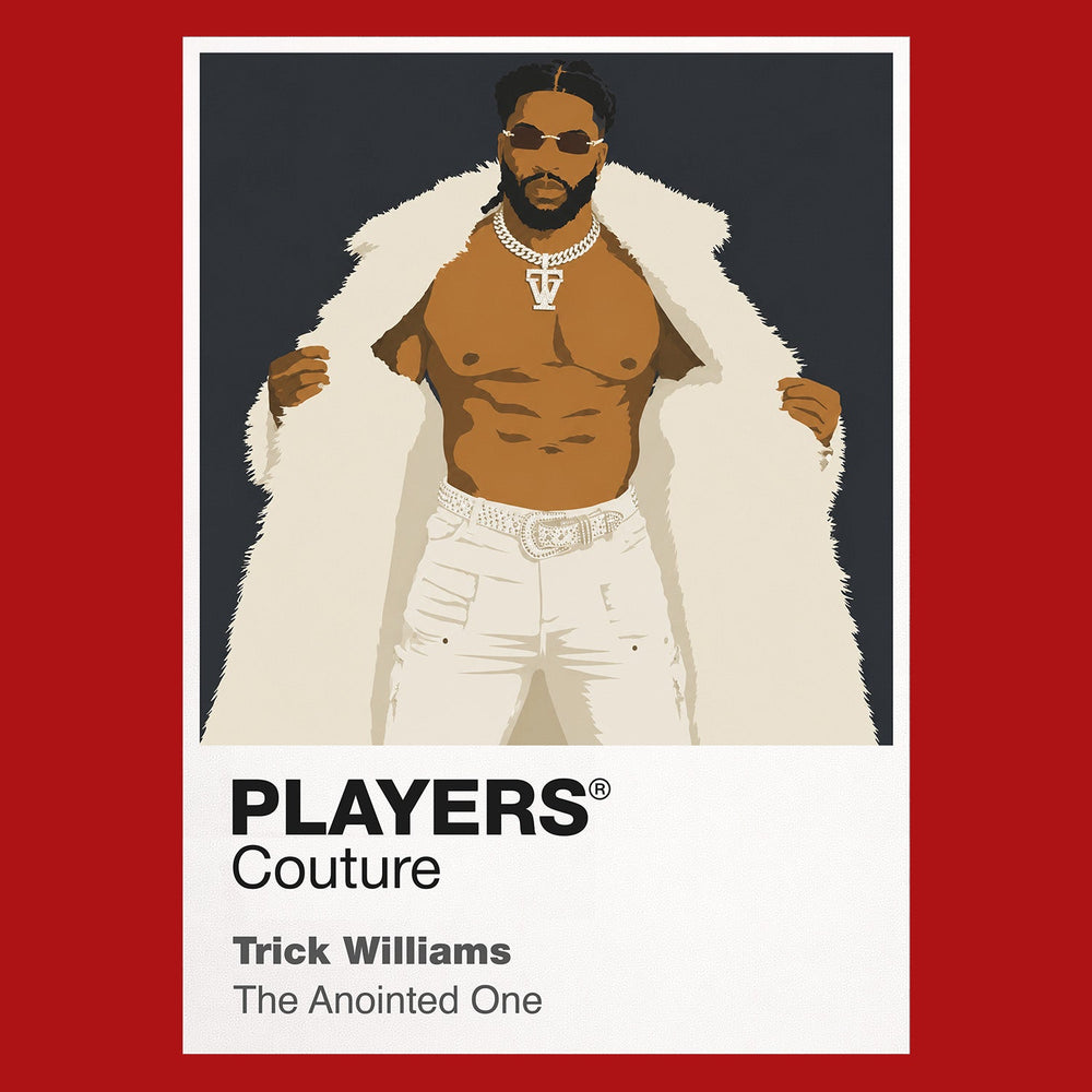 Trick Williams Wrestling Icon Frame Men's Hoodie – image 7