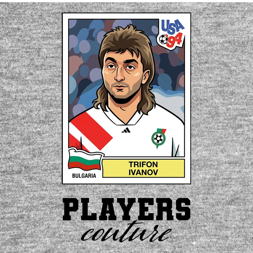 Trifon Ivanov World Cup Sticker Men's Hoodie – trifon ivanov grey Players Couture design