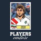 Trifon Ivanov World Cup Sticker Kids T-Shirt – trifon ivanov navy Players Couture design