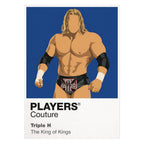 Triple H Wrestling Icon Frame Men's Hoodie
