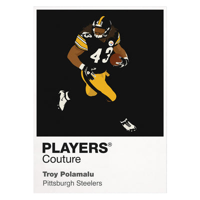 Troy Polamalu Steelers American Football Icon Frame - Icon Design (View 9)