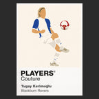 Tugay Kerimoglu Blackburn Rovers Icon Frame — Black