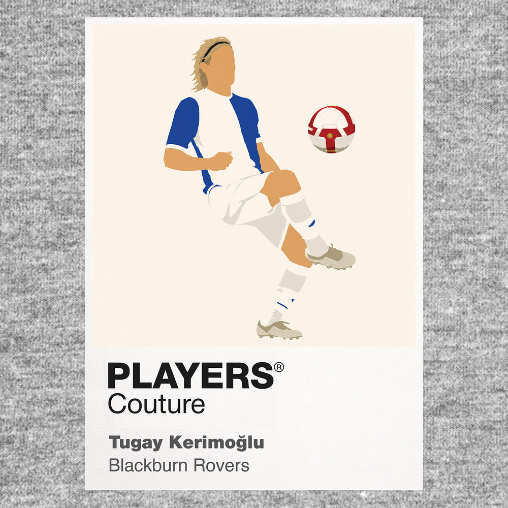 Tugay Kerimoglu Blackburn Rovers Icon Frame — Gray