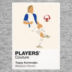Tugay Kerimoglu Blackburn Rovers Icon Frame — Gray