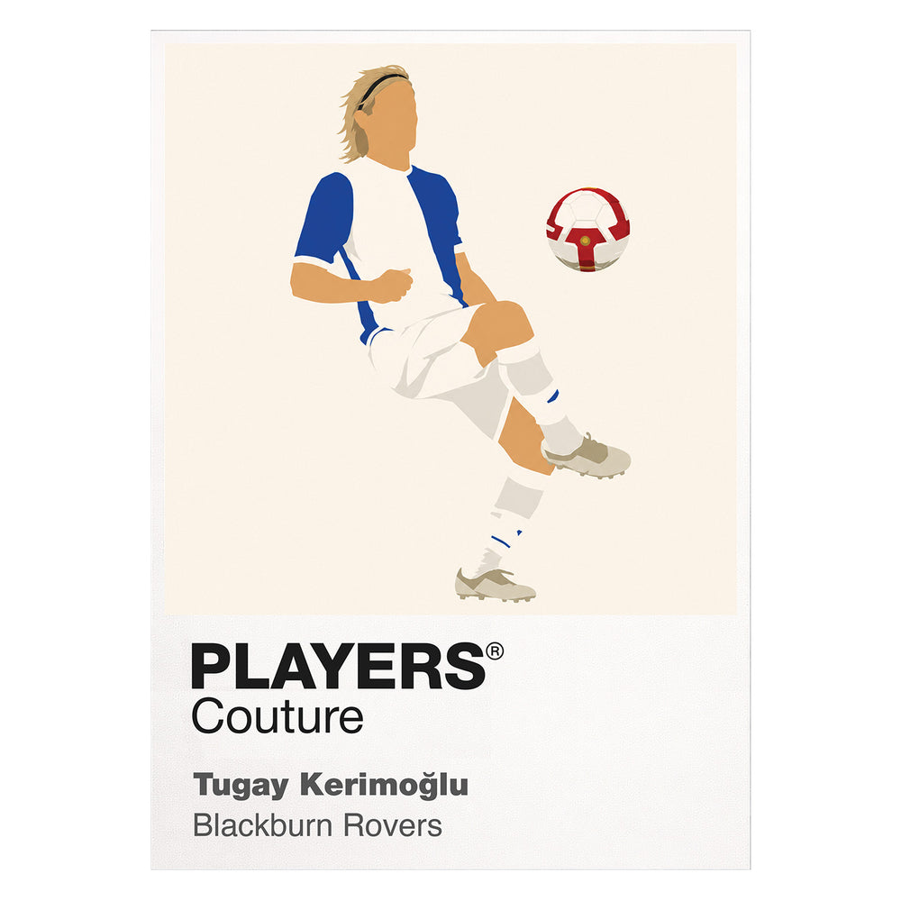 Tugay Kerimoglu Blackburn Rovers Icon Frame — White