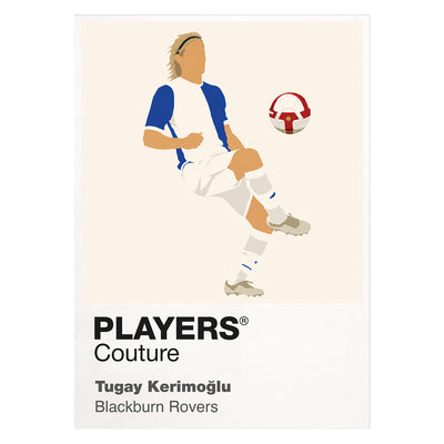 Tugay Kerimoglu Blackburn Rovers Icon Frame — White