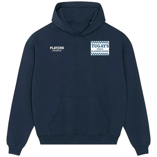 Tugay Kerimoglu hoodie – navy men's hoodie featuring the Tugay Kerimoglu Players Couture logo
