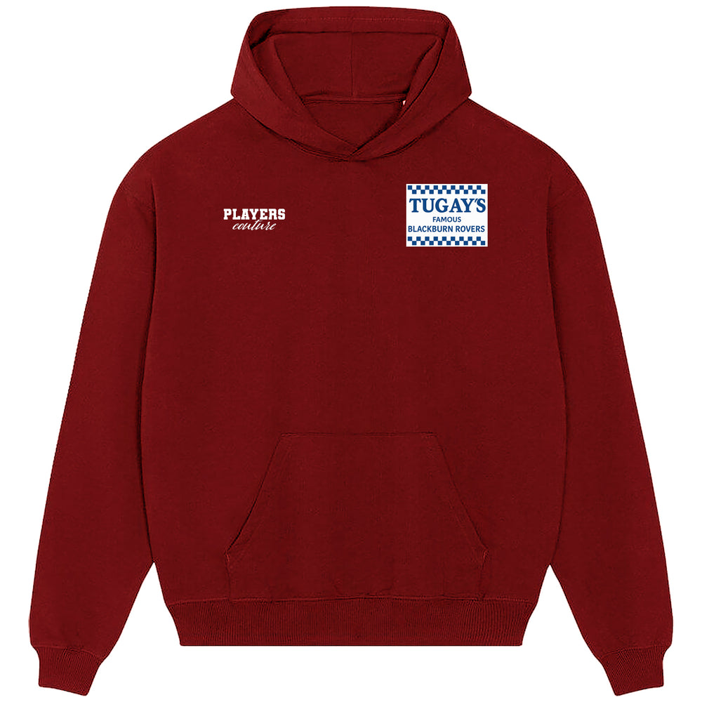 Tugay Kerimoglu Logo Players Couture Men's Casual Hoodie Red