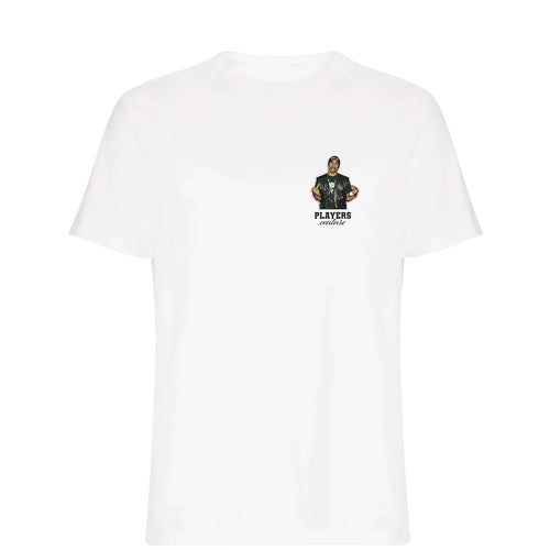Tupac Shakur 2pac t-shirt – black men's t-shirt featuring the Tupac Shakur 2pac Players Couture logo