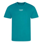 Essentials Collection t-shirt – white men's t-shirt with black Essentials Collection letters and Players Couture logo on the