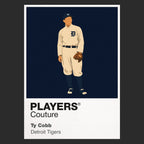 Ty Cobb Detroit Tigers Baseball Icon Frame - Icon Design (View 9)